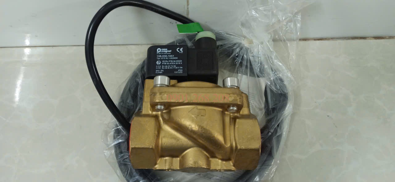 van dien tu thuong dong DN25 GSR Coil chong chay 24VDC Nass Magnet 108-030-1051
